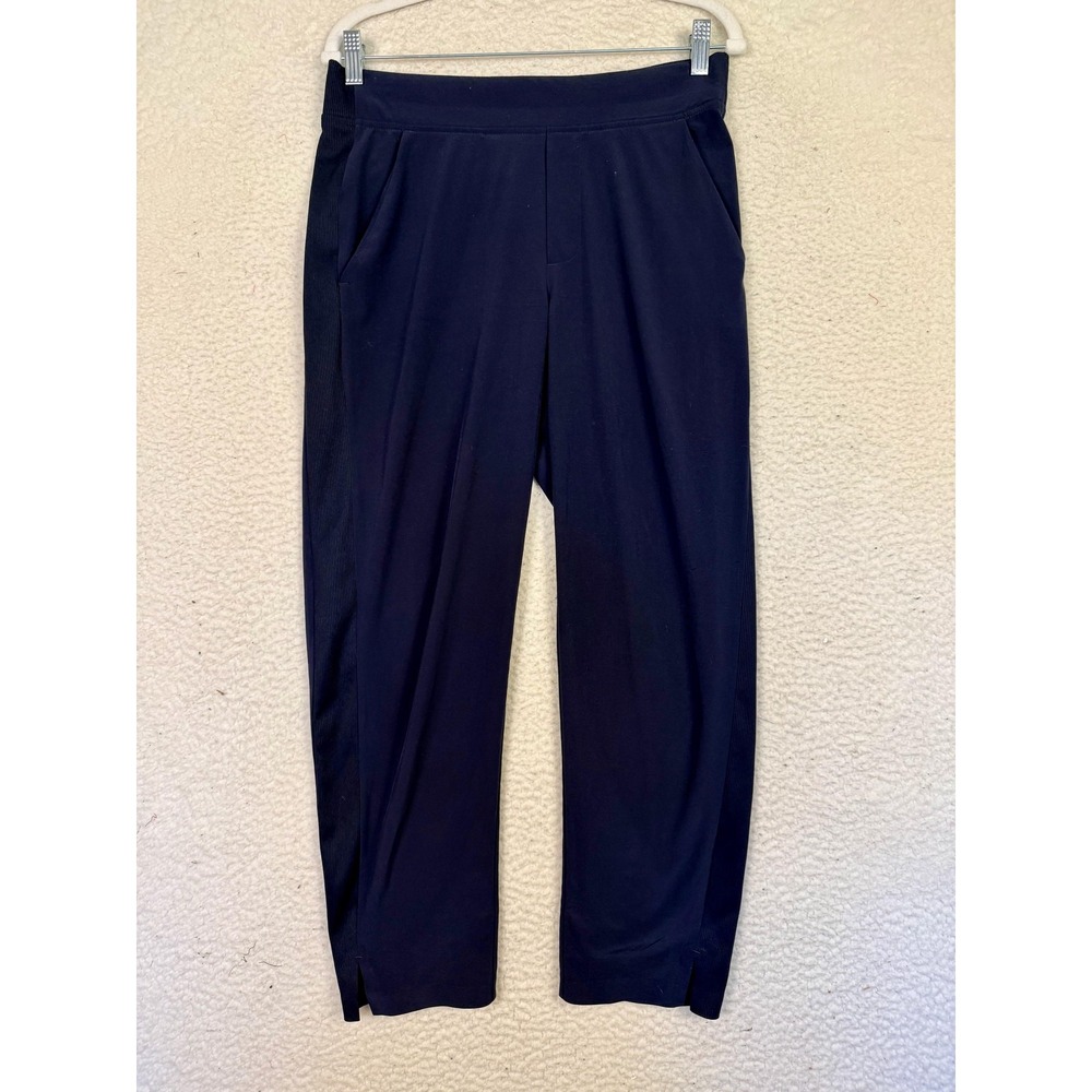 Athleta Navy Blue Brooklyn Mid Rise Ankle Pants Women's size 6 Activewear